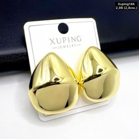 Сережки Xuping14К 10410 (2,8 см.)